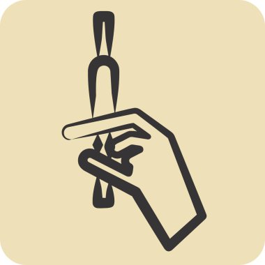 Simge enjektörleri. Kozmetoloji sembolüyle ilgili. El çizimi tarzı. dizayn edilebilir