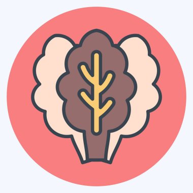 Simge Kale. Meyve ve Sebze Sembolü ile ilgili. renk arkadaşı stili. düzenlenebilir