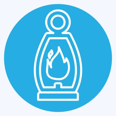 Simge Feneri. Işık sembolüyle ilgili. Mavi gözlü. dizayn edilebilir