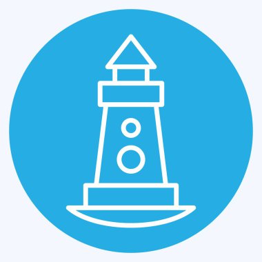 Simge Işık Evi. House sembolüyle ilgili. Mavi gözlü. dizayn edilebilir