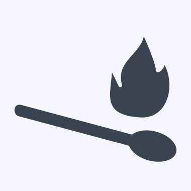 Simge Karşılaşması. Işık sembolüyle ilgili. Kabartma tarzı. dizayn edilebilir