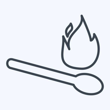 Simge Karşılaşması. Işık sembolüyle ilgili. Sıra tarzı. dizayn edilebilir