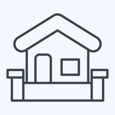 Simge Çevre Koruma. İç Güvenlik sembolüyle ilgili. satır biçimi