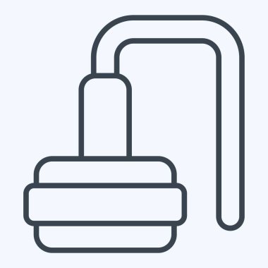 Simgesel PF kaldırma. Kozmetoloji sembolüyle ilgili. Sıra tarzı. dizayn edilebilir