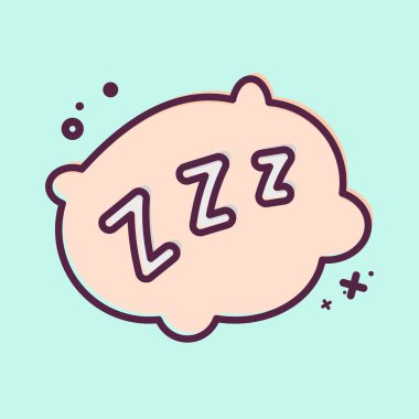 Simge Yastığı. Yatak sembolü ile ilgili. MBE tarzı. dizayn edilebilir