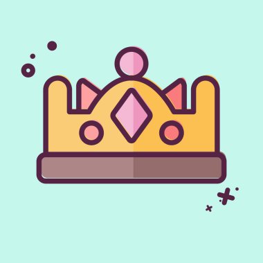 İkon Prenses. Feminizm sembolüyle ilgili. MBE tarzı. dizayn edilebilir