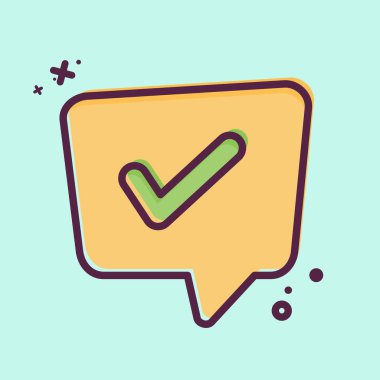 Simge Sorunu Çözme. Konuşma sembolüyle ilgili. MBE tarzı. dizayn edilebilir