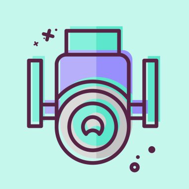 Simge Güvenlik Kamerası. İç Güvenlik sembolüyle ilgili. MBE biçimi