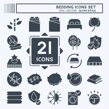 Simge Ayarlama Yatağı. Eğitim sembolüyle ilgili. Kabartma tarzı. dizayn edilebilir