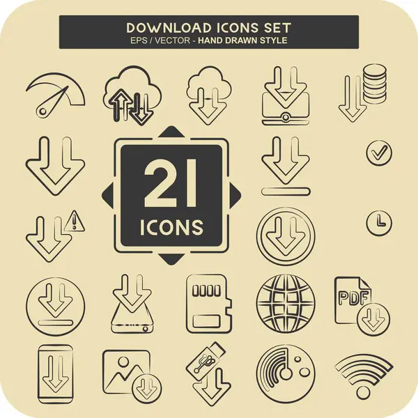 Simge İndirme Ayarları. Eğitim sembolüyle ilgili. El çizimi tarzı. dizayn edilebilir