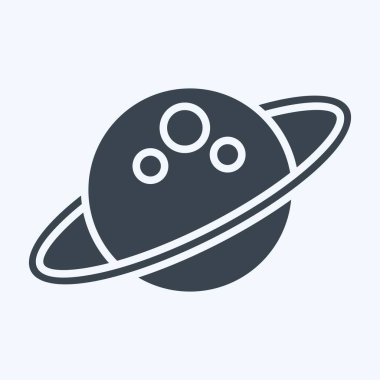 Simge Boşluğu. Astroloji sembolüyle ilgili. Kabartma tarzı. dizayn edilebilir