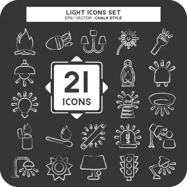 Simge Aydınlatma. Kutlama sembolüyle ilgili. Tebeşir stili. dizayn edilebilir