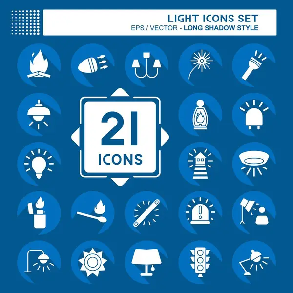 Simge Aydınlatma. Kutlama sembolüyle ilgili. Uzun gölge tarzı. dizayn edilebilir