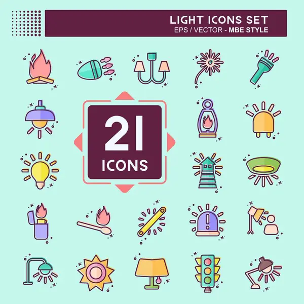 Simge Aydınlatma. Kutlama sembolüyle ilgili. MBE tarzı. dizayn edilebilir