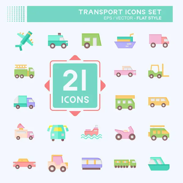 Simge Taşımacılık. Tatil sembolüyle ilgili. Düz stil. dizayn edilebilir