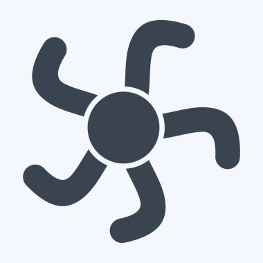 Simge Denizyıldızı. Hawaii sembolüyle ilgili. Kabartma tarzı. dizayn edilebilir