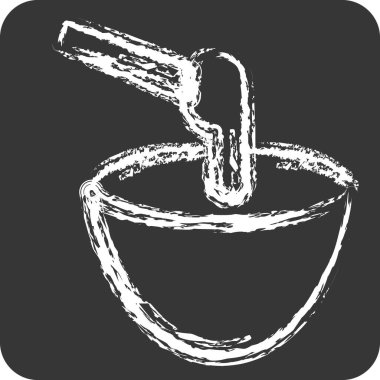 Simge Şekerleme. Kozmetoloji sembolüyle ilgili. Tebeşir stili. dizayn edilebilir