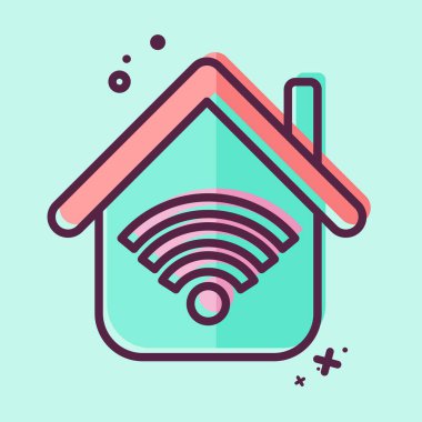 Icon Wiifi Wiifi. Wifi sembolüyle ilgili. MBE tarzı. dizayn edilebilir