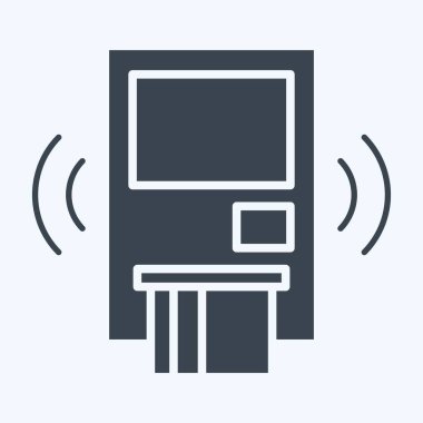 Simgesel Kablosuz Güvenlik Sistemi. İç Güvenlik sembolüyle ilgili. Kabartma biçimi