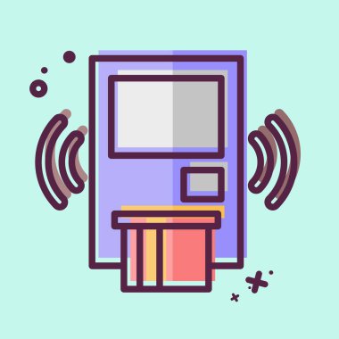 Simgesel Kablosuz Güvenlik Sistemi. İç Güvenlik sembolüyle ilgili. MBE biçimi