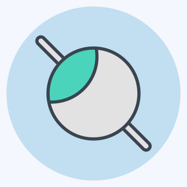 Simge Zoodiac Astrolojisi. Astroloji sembolüyle ilgili. renk arkadaşı stili. dizayn edilebilir