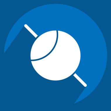 Simge Zoodiac Astrolojisi. Astroloji sembolüyle ilgili. Uzun gölge tarzı. dizayn edilebilir