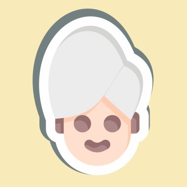 Çıkartma Güzellik Tedavisi. Kozmetoloji sembolüyle ilgili. dizayn edilebilir