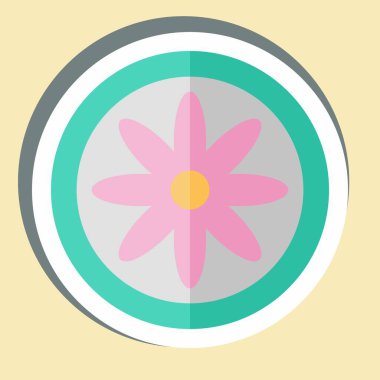 Etiketli Bohem. Astroloji sembolüyle ilgili. dizayn edilebilir