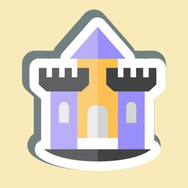 Çıkartma Kalesi. House sembolüyle ilgili. dizayn edilebilir