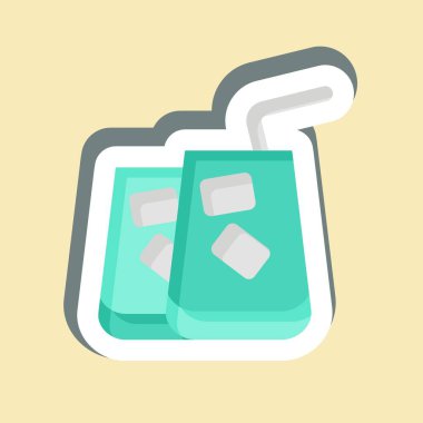 Çıkartma Kuyruk. Hawaii sembolüyle ilgili. dizayn edilebilir