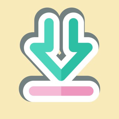 Çıkartma İndirme 2 ile ilgili simgeyi indir. dizayn edilebilir