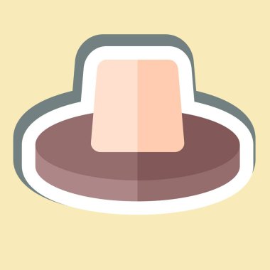 Çıkartma Şapka. Hawaii sembolüyle ilgili. dizayn edilebilir