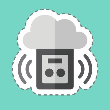 Çıkartma çizgisi karbon monoksit dedektörünü kesmiş. İç Güvenlik sembolüyle ilgili