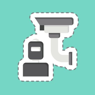 Çıkartma hattı Müdahale 'yi kesti. İç Güvenlik sembolüyle ilgili