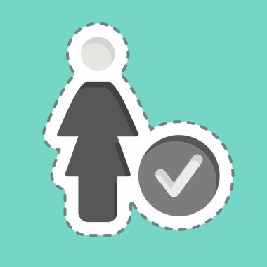 Çıkartma hattı önceliği kesti. Feminizm sembolüyle ilgili. dizayn edilebilir