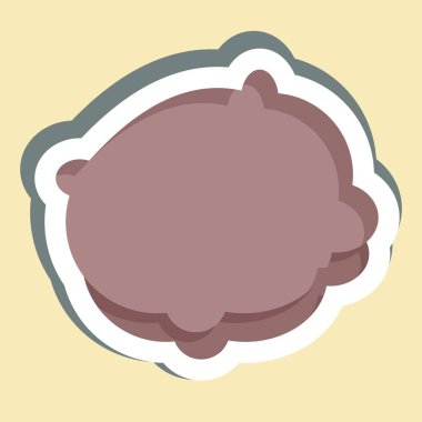 Etiket Yastıkları. Yatak sembolü ile ilgili. dizayn edilebilir