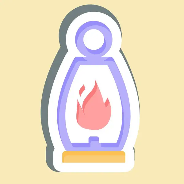 Etiket Feneri. Işık sembolüyle ilgili. dizayn edilebilir