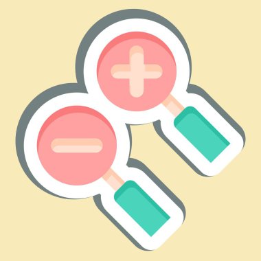 Etiket Yakınlaştırma Alanı. Konum sembolüyle ilgili. dizayn edilebilir