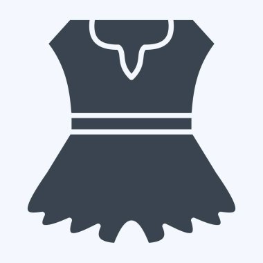 Simge Kıyafetler. Tarih öncesi sembolle ilgili. Kabartma tarzı. dizayn edilebilir