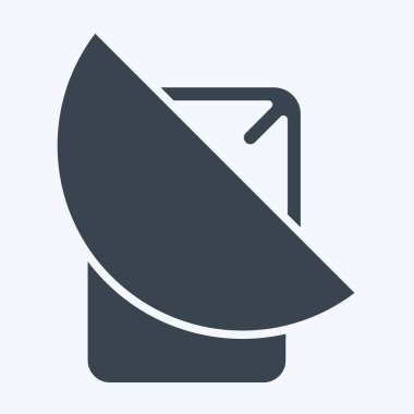 Simge Tabağı. İşletme sembolüyle ilgili. Kabartma tarzı. dizayn edilebilir