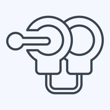 İkon kelepçeler. Polis sembolüyle ilgili. Sıra tarzı. dizayn edilebilir