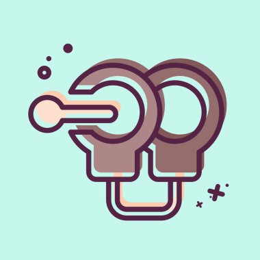 İkon kelepçeler. Polis sembolüyle ilgili. MBE tarzı. dizayn edilebilir