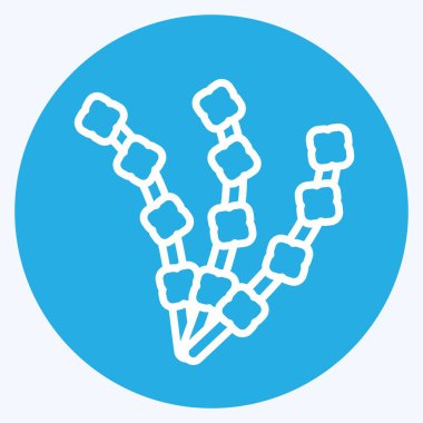 Icon Lavender. Doğal Organik Kozmetik Sembolü ile ilgili. Mavi gözlü. dizayn edilebilir