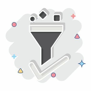 Simge Öncü Dönüşümü. Medya sembolüyle ilgili. Çizgi roman. dizayn edilebilir