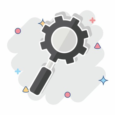 Simge Seo. Medya sembolüyle ilgili. Çizgi roman. dizayn edilebilir