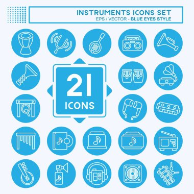 Simge Ayarlama Aletleri. Mucik sembolüyle ilgili. Mavi gözlü. dizayn edilebilir