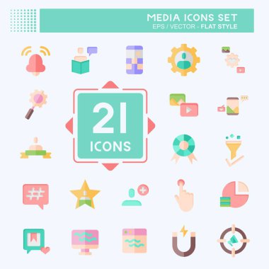 Simge Ayarlama Ortamı. Eğitim sembolüyle ilgili. Düz stil. dizayn edilebilir