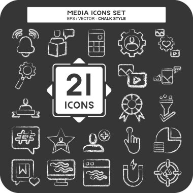 Simge Ayarlama Ortamı. Eğitim sembolüyle ilgili. Tebeşir stili. dizayn edilebilir