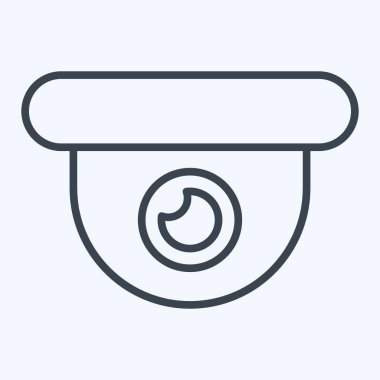 Simge Gözetleme. Polis sembolüyle ilgili. Sıra tarzı. dizayn edilebilir