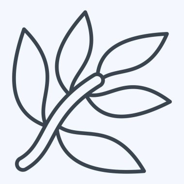 Simge Çay Ağacı. Doğal Organik Kozmetik Sembolü ile ilgili. Sıra tarzı. dizayn edilebilir